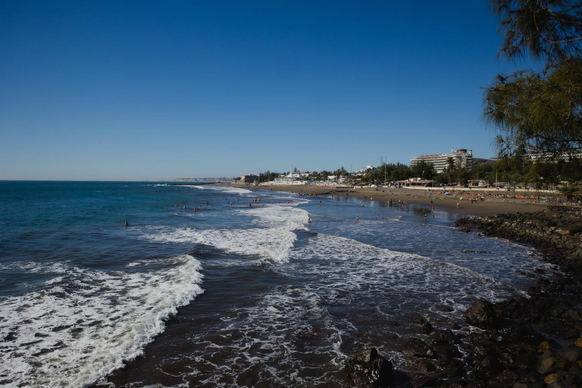 Sobre El Mar Con Vistas A Las Dunas De Maspalomas San Agustín Eksteriør bilde