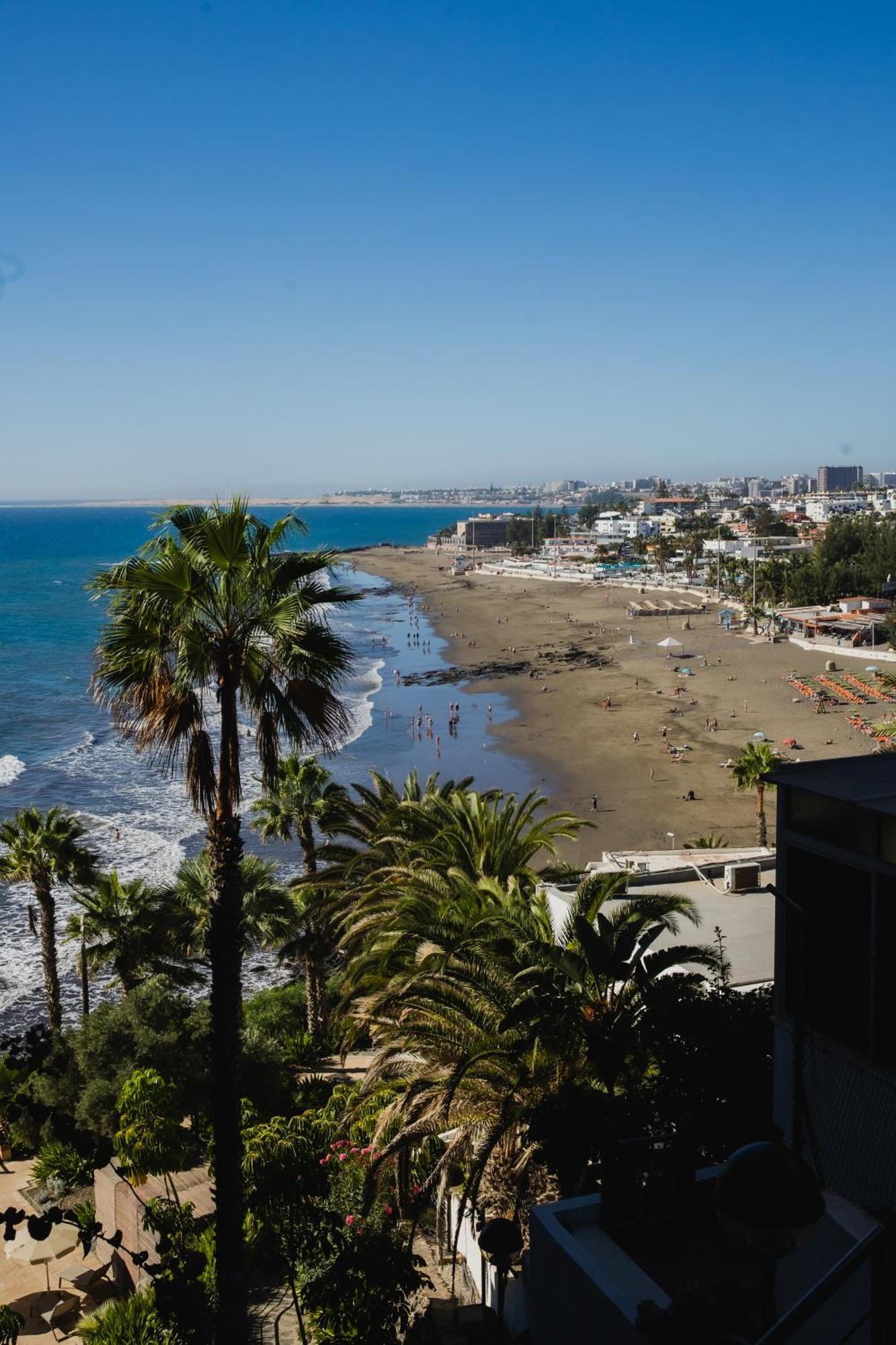 Sobre El Mar Con Vistas A Las Dunas De Maspalomas San Agustín Eksteriør bilde
