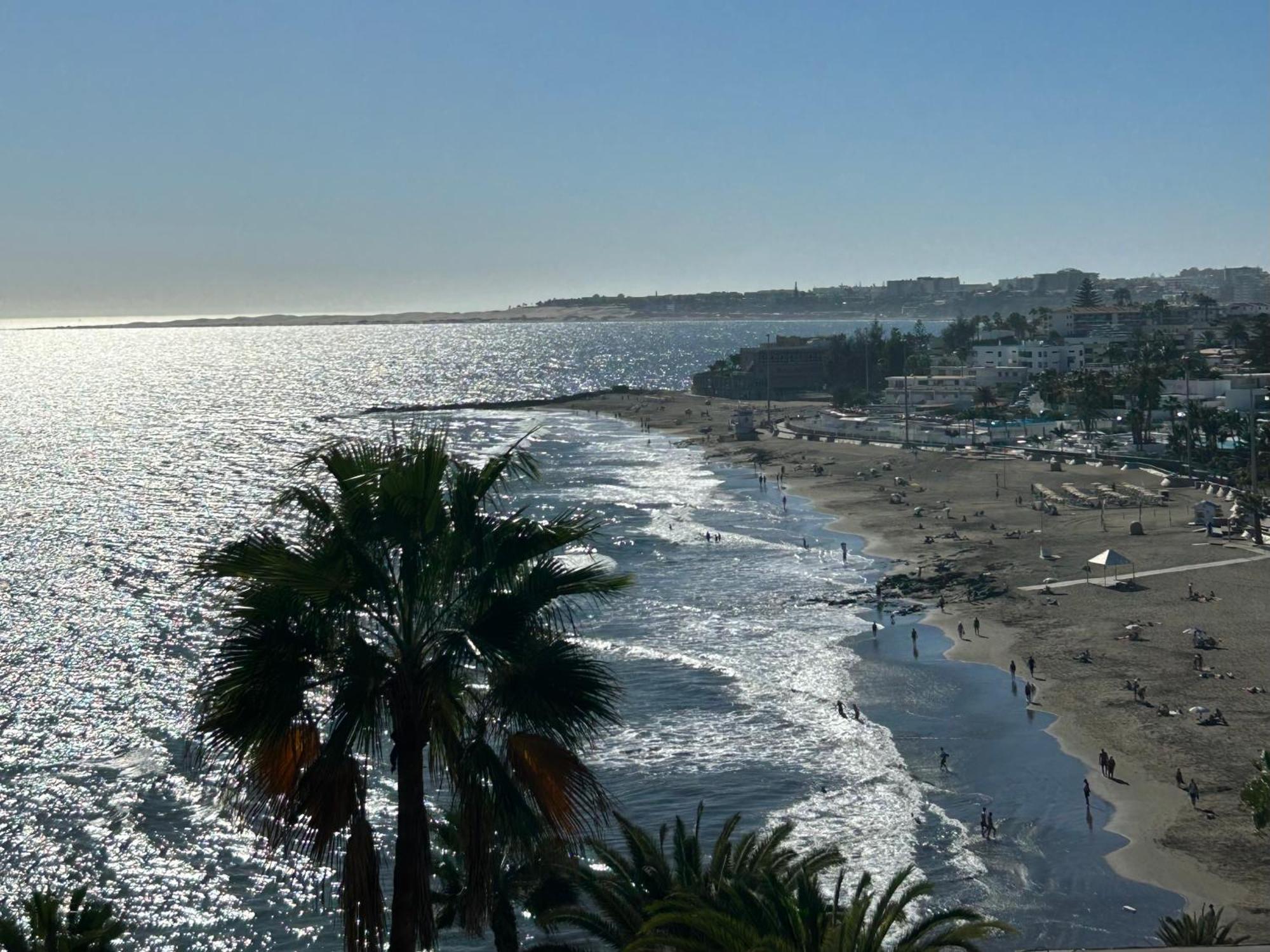 Sobre El Mar Con Vistas A Las Dunas De Maspalomas San Agustín Eksteriør bilde